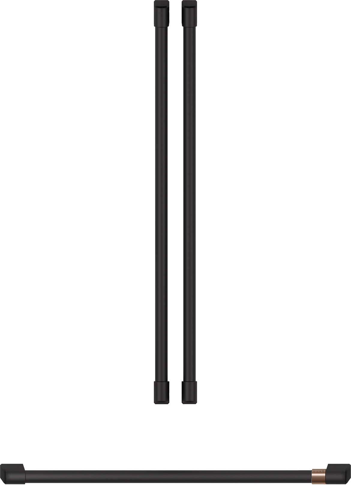 Cafe CXMA3H3PNFB Refrigeration Handle Kit (Refrigerator Not Included) (Flat Black)