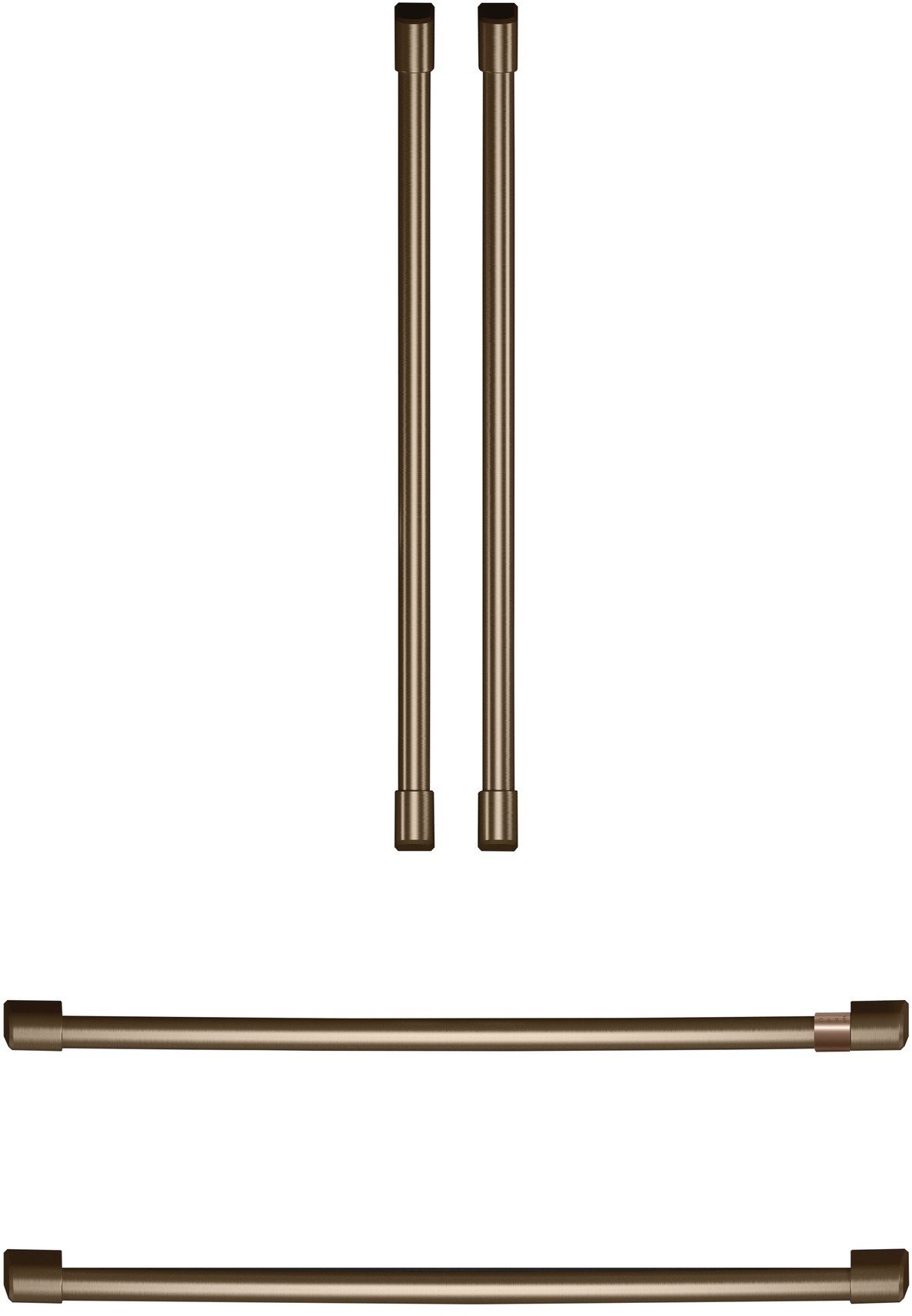 Cafe CAFÉ™ Refrigeration Handle Kit - Brushed Bronze | CXQB4H4PNBZ