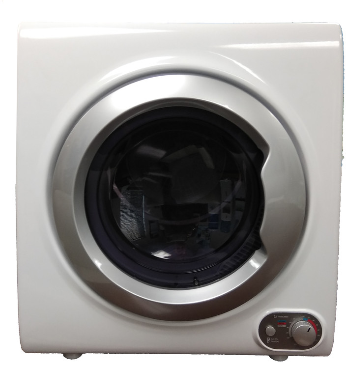 Avanti D110J2PIS Compact Electric Clothes Dryer - 2.6 Cu. Ft. Capacity, Auto Dry, Timed Dry, Air Dry, Multiple Installation Options