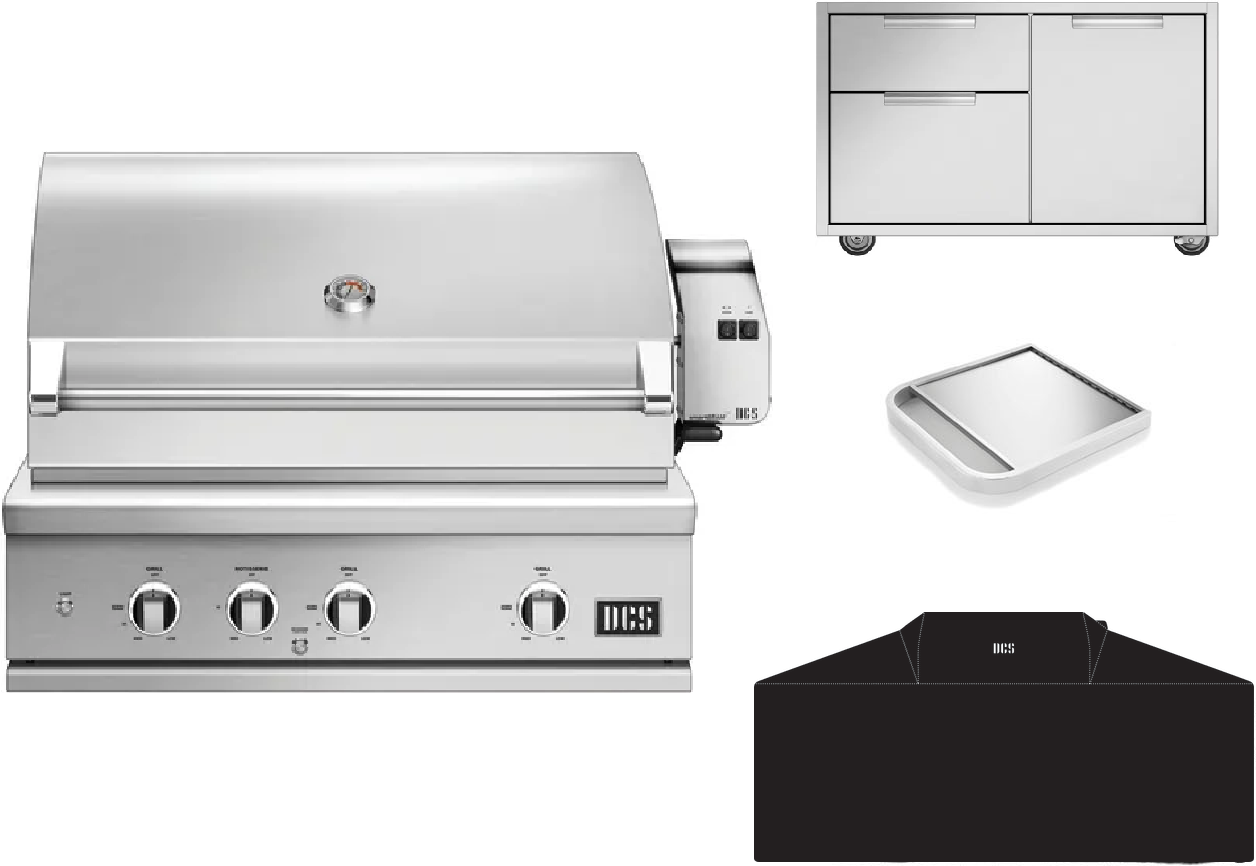 DCS Series 9 Evolution Outdoor Appliance Package DCSOP12F8