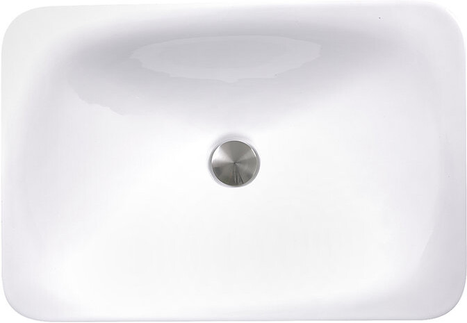 Nantucket Sinks Great Point Collection Drop-In Vitreous China Rectangle Sink DI2114R