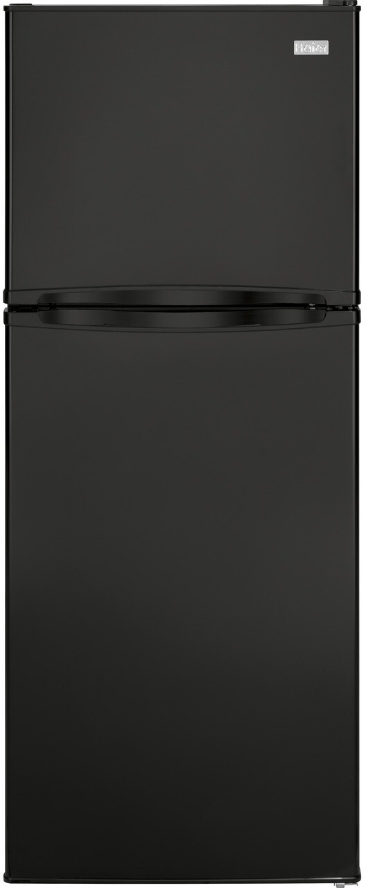 Haier - 9.8 Cu. Ft. Top-Freezer Refrigerator with Adjustable Spill-Proof Glass Shelves