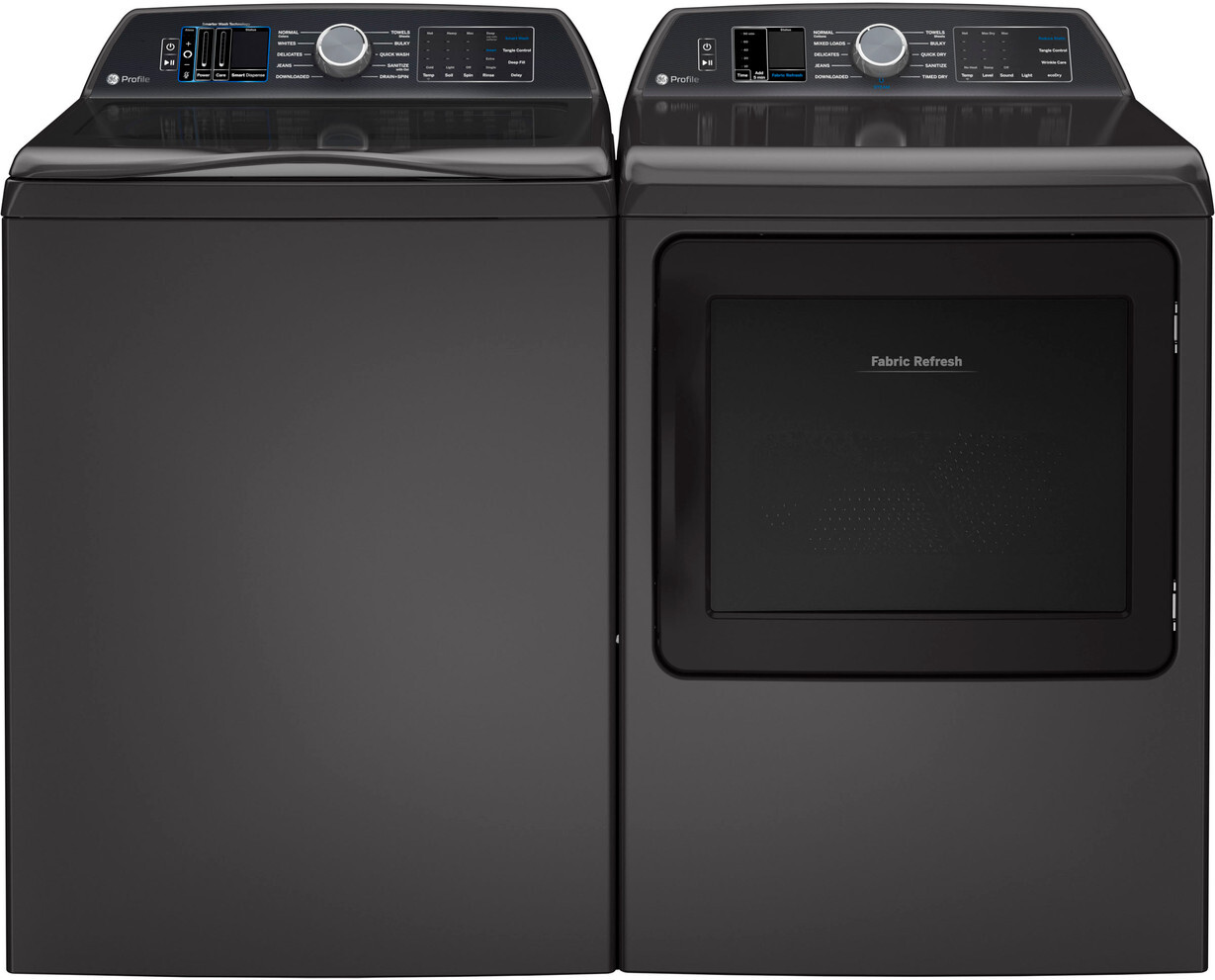 GE Top Load Washer & Dryer Set GEWADRGDG905