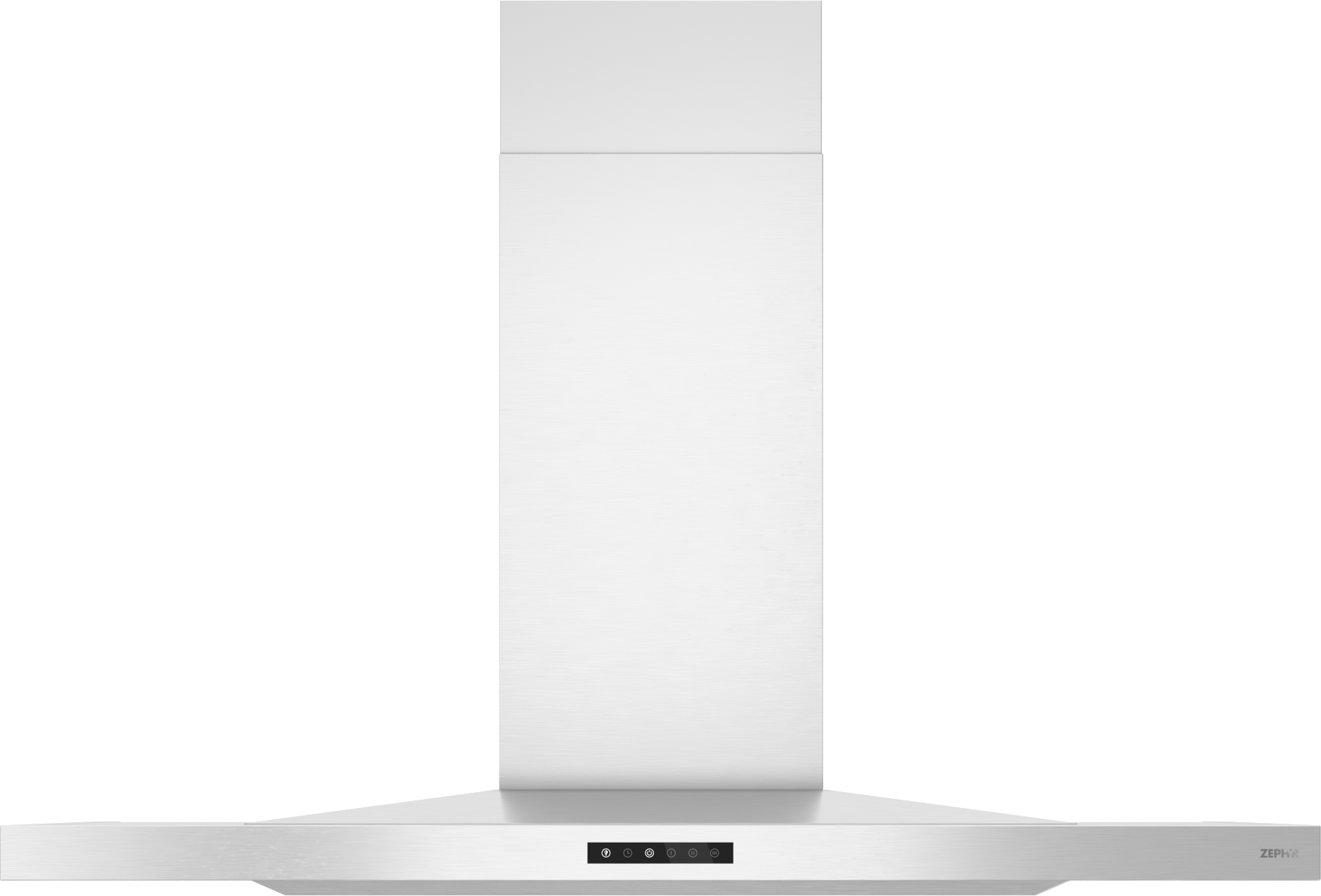 Zephyr DLAM90ASSX 36 inch Designer Collection Layers Wall Mount Range Hood with Perimeter Aspiration System, LED Lighting and Aluminum Mesh Filter in Stainless Steel (Blower Sold Separately)