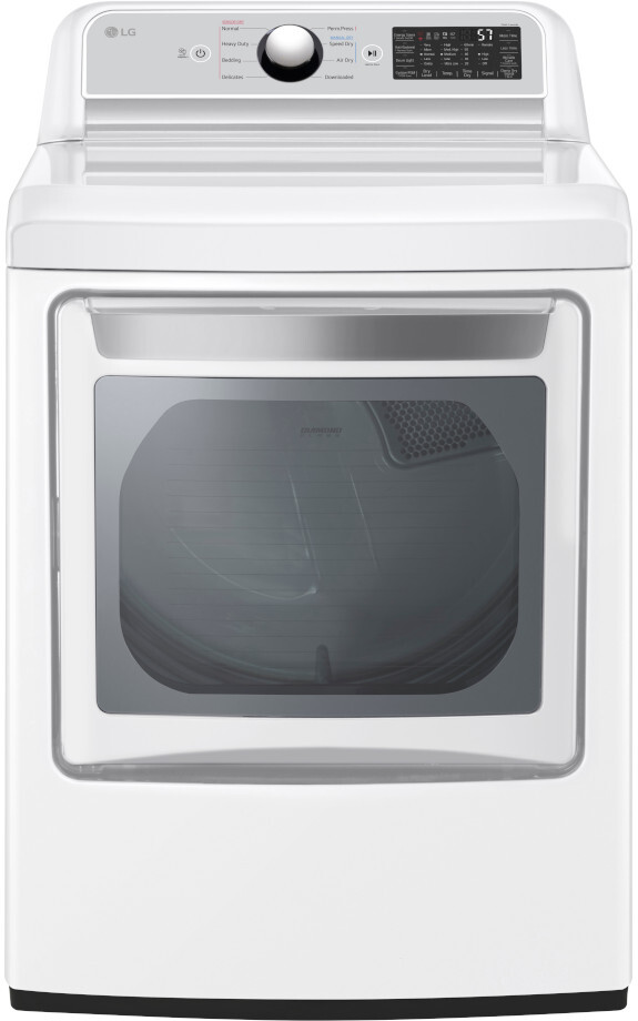 LG 7.3 Cu. Ft. ElectricTop Load Dryer DLE7400WE