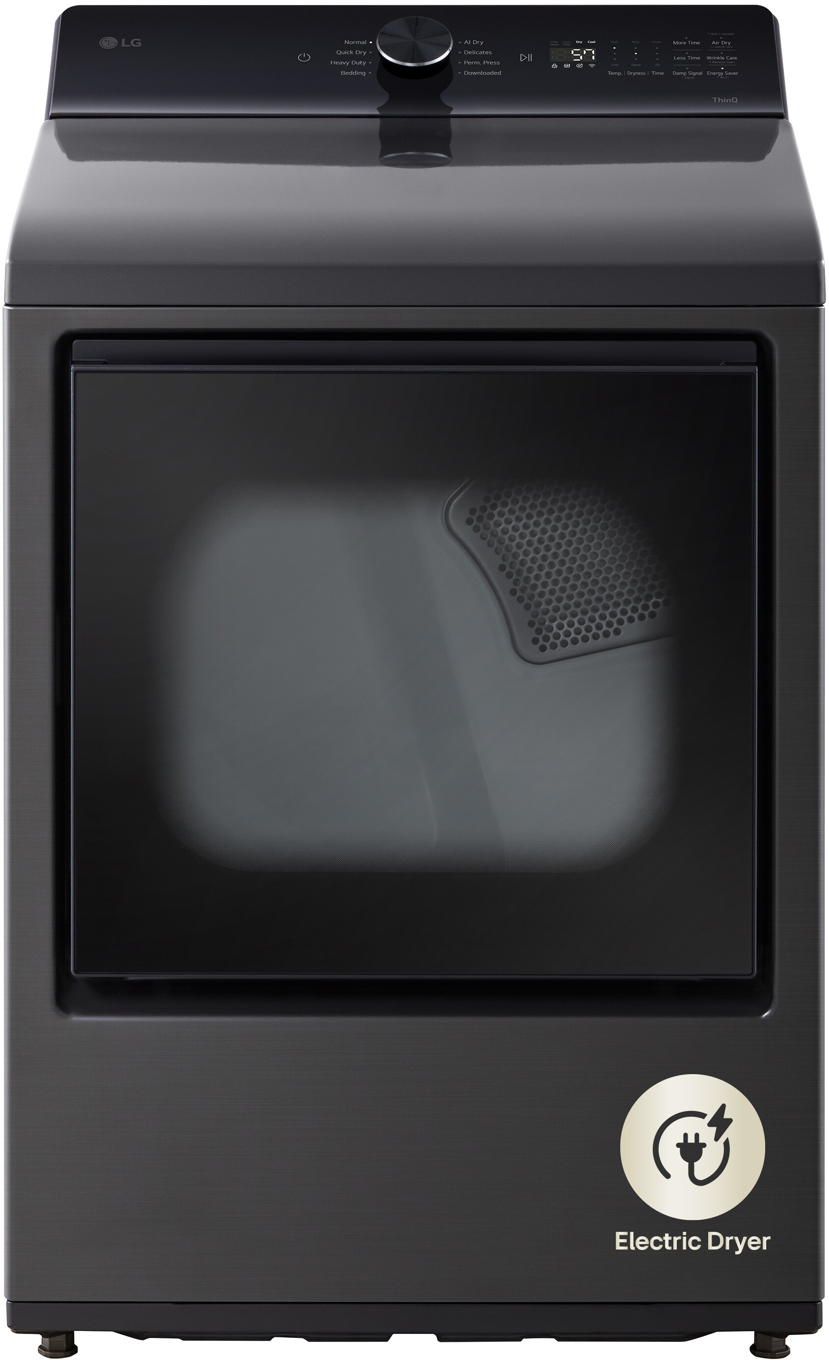 LG 73 Cu Ft Electric Top Load Dryer DLE8200L