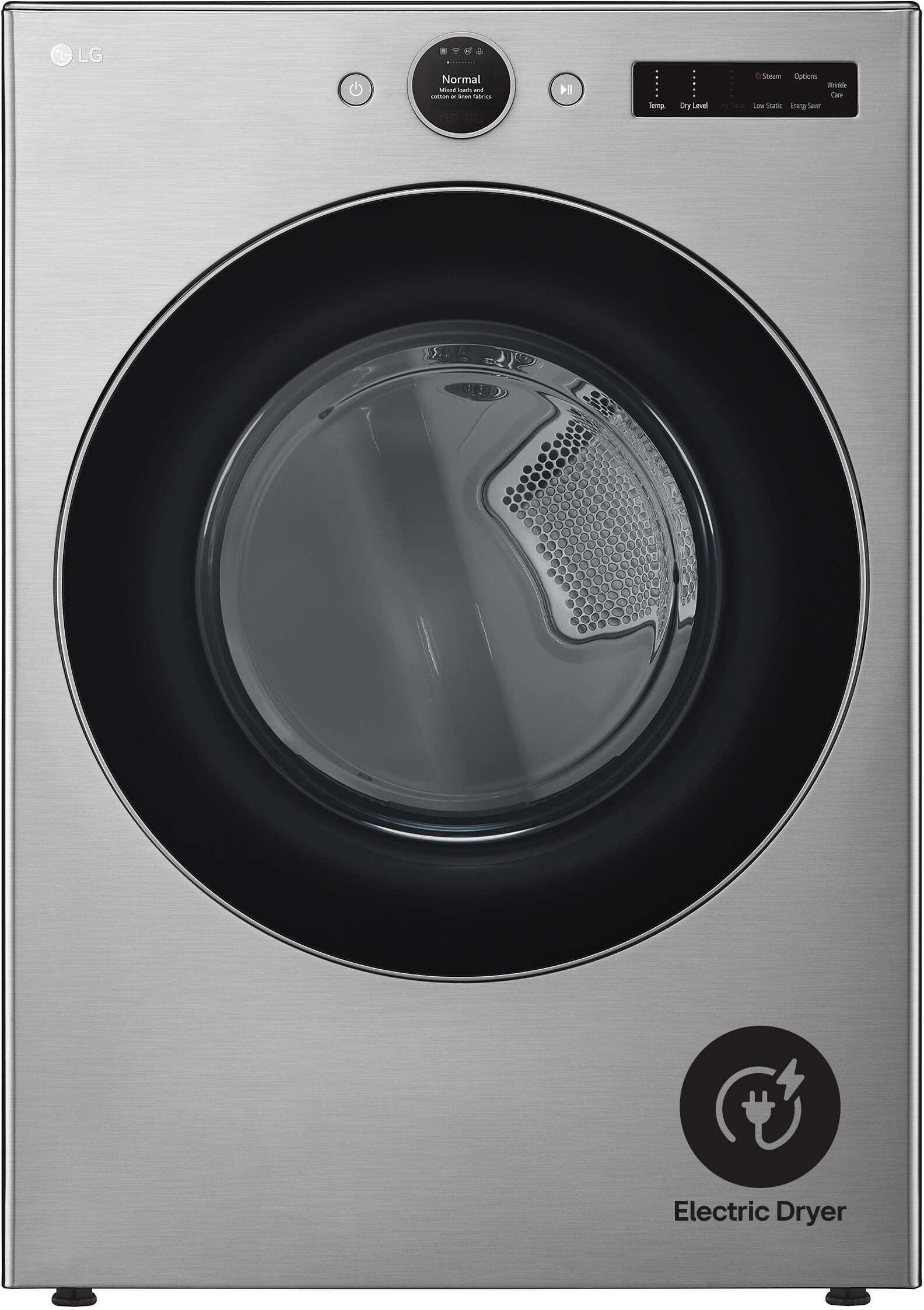 LG 74 Cu Ft Electric Front Load Dryer DLEX5500V