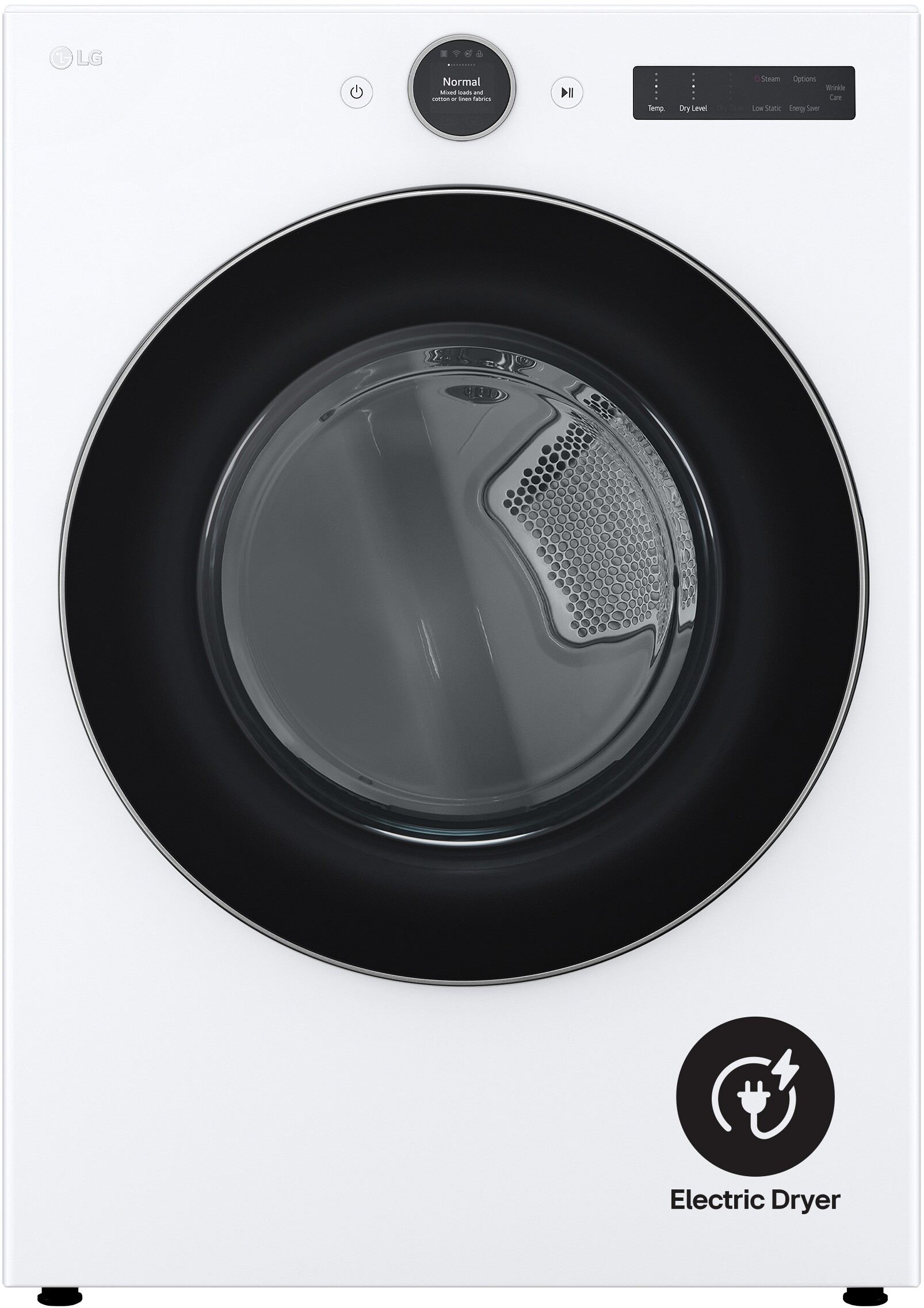 LG 74 Cu Ft Electric Front Load Dryer DLEX5500W