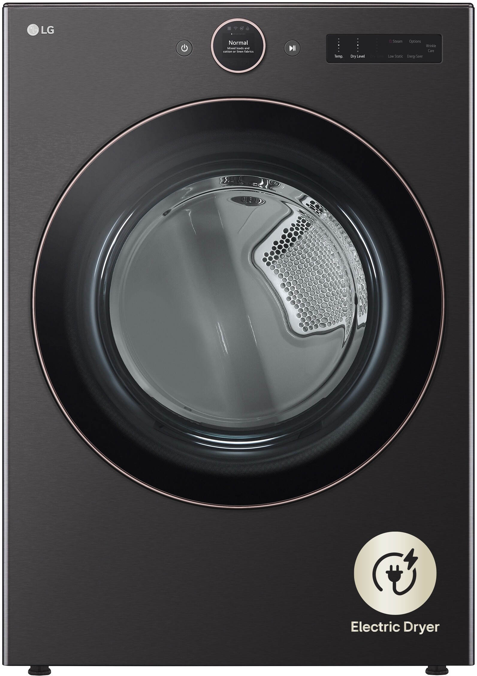 LG 74 Cu Ft Electric Front Load Dryer DLEX6500B