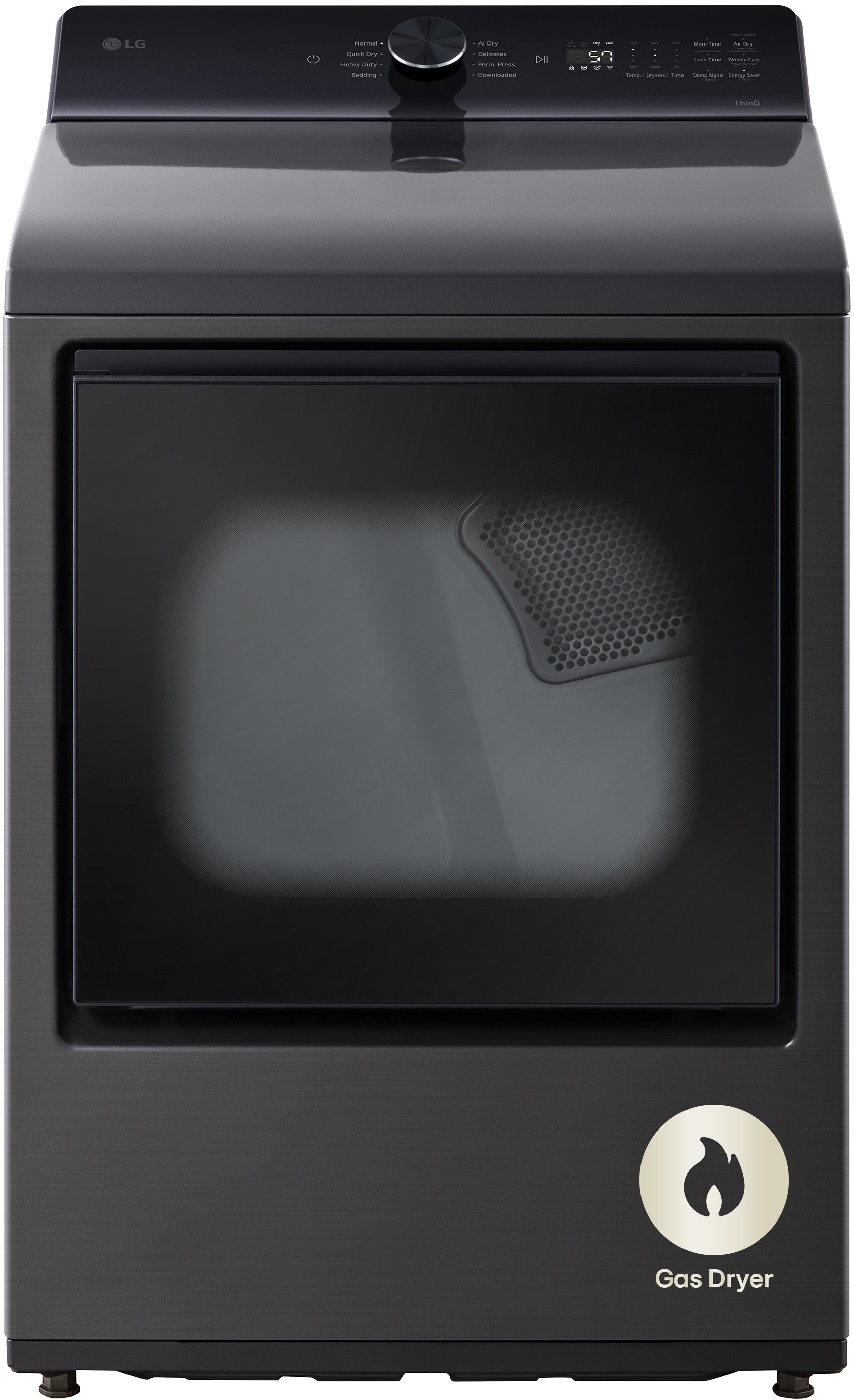 LG 73 Cu Ft Gas Top Load Dryer DLG8201L