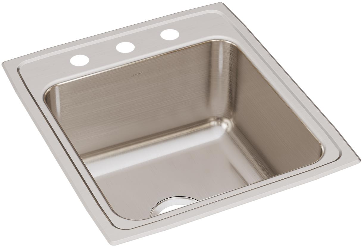 Elkay Lustertone Collection Drop-In Stainless Steel Rectangle Sink DLR2022103