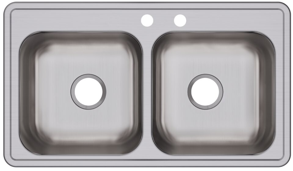 Elkay Dayton Elite Collection Drop-In Stainless Steel Sink DSE23319MR2