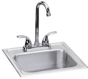 Elkay Dayton Elite Collection Sink & Faucet Combination DSEP1515C