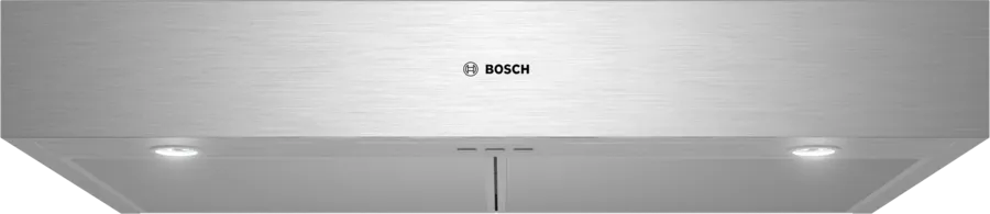 Bosch DUH56353UC 500 Series 36 Inch Under Cabinet Range Hood with 3-Speed/300 CFM Blower, Touch Control, LED Lighting, Dishwasher Safe Mesh Filters and Recirculation Mode, in Stainless Steel