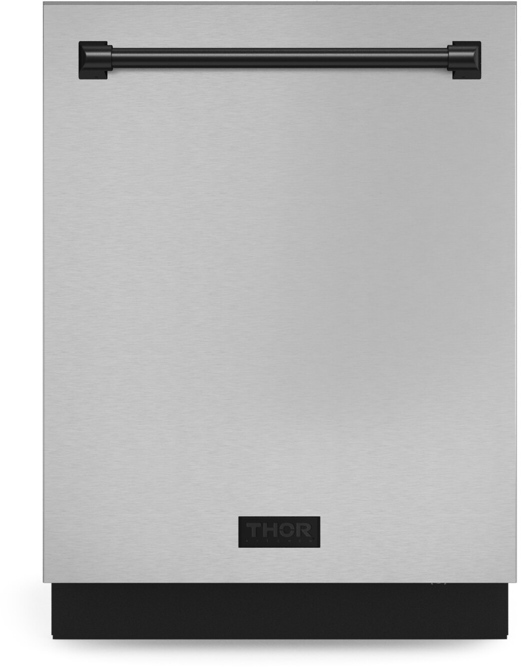 Thor Kitchen DW24X8BA99BLK Gordon Ramsay Collection 24 inch Dishwasher with 3 Racks, 8 Wash Cycles, 3 Tier Spray Arms, in Stainless Steel (Black)