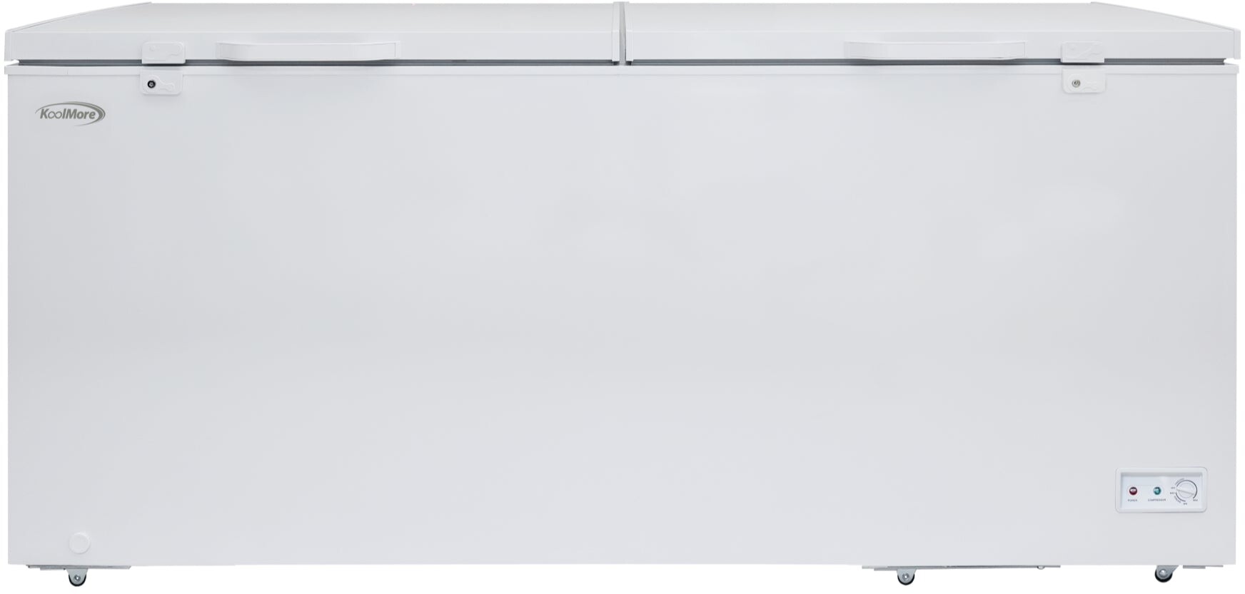 79 in. Commercial Chest Freezer, 30 Cu. Ft. in White, ETL Listed (KM-SCF-30C) | Fridge.com