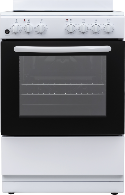 Element Appliance EER244MSCW 2.4 Cu. Ft. 24 Electric Range - White, 2-Year Warranty, Unisex