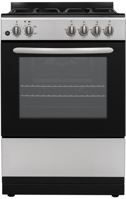 24 Inch Stainless Steel Gas Ranges