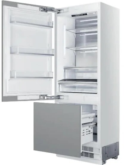 Elica 30 Inch Dolomite 30" Built In Counter Depth Bottom Freezer Refrigerator ER30SRB161PRL — FIN-0020038 | Fridge.com