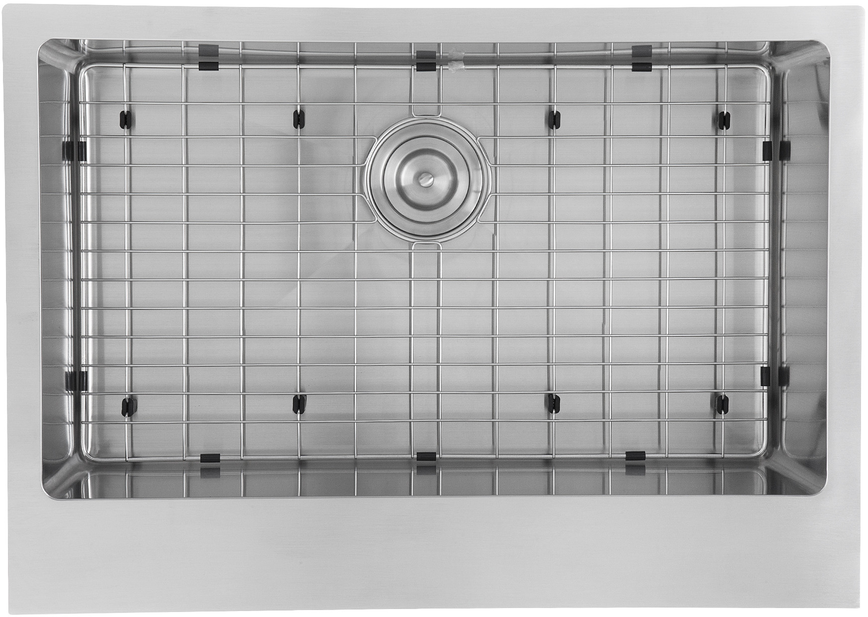 Nantucket Sinks Undermount Stainless Steel Sink EZAPRON30