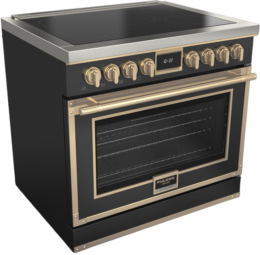 Fulgor Milano EVOQUE 400 36" Induction Range F4EIR365BR1BK