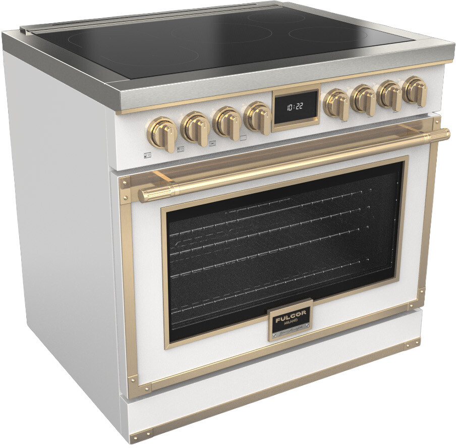 Fulgor Milano EVOQUE 400 36" Induction Range F4EIR365BR1WH