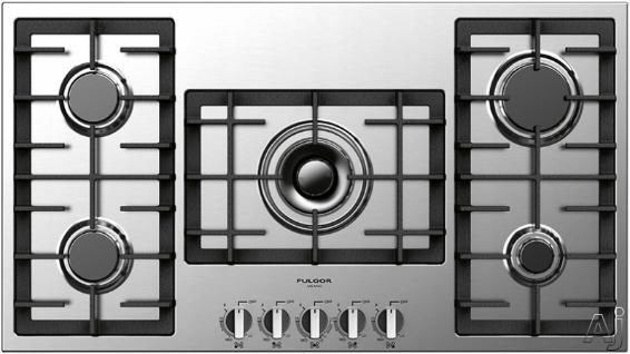 400 36"" Gas Drop-In Cooktop - Fulgor Milano F4GK36S1