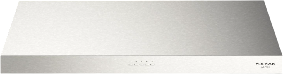 Fulgor Milano F4UC36S1 Distinto 400 Series 36 inch Under Cabinet Hood with 450 CFM, Baffle Filter, and LED Lighting in Stainless Steel