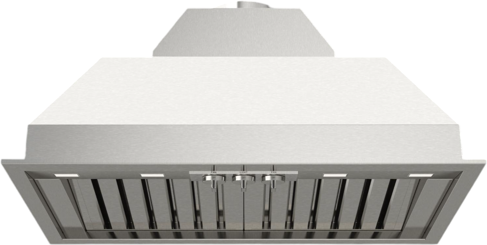 Fulgor Milano F6BP34DS1 Sofa 600 Series 36 inch Professional Insert Hood with 1000 CFM, LED Lighting and Baffle Filters in Stainless Steel