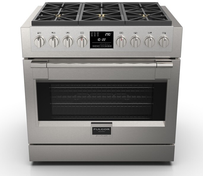 Fulgor Milano Sofia 36" Dual Fuel Range F6PDF366S1
