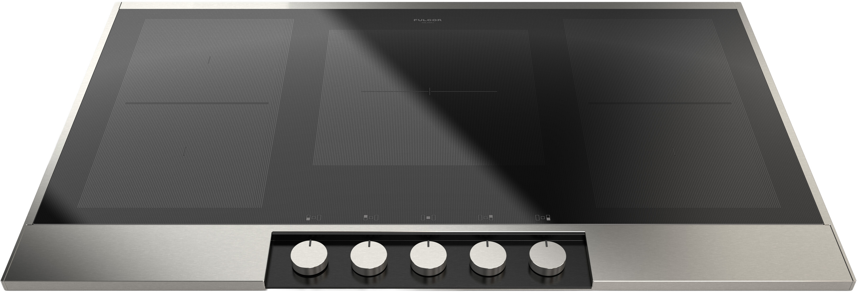 Fulgor Milano F7ECIK36AS1 700 Series Enova Ind 36" Customizable Satin Aluminum Cooktop with Quantum Induction