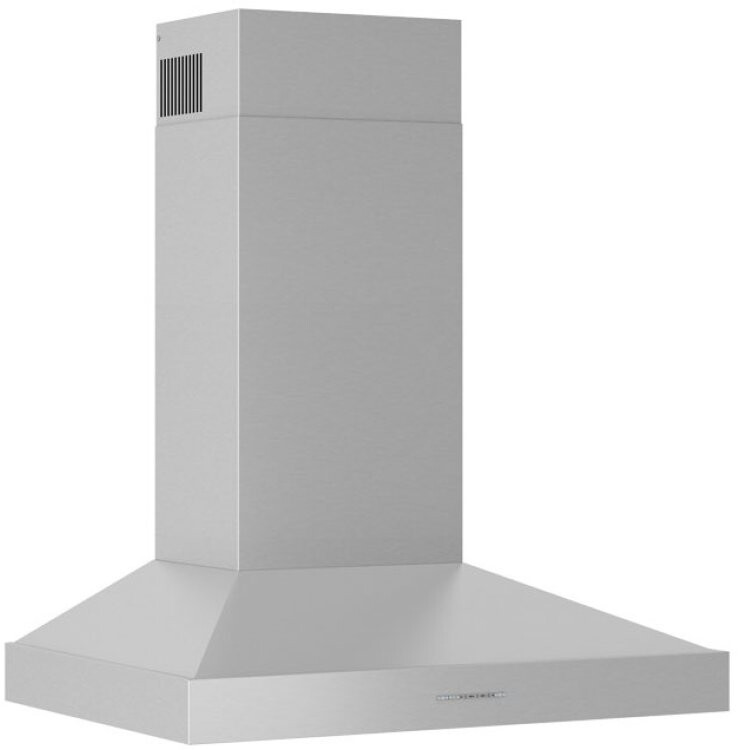 Zephyr ZAME36AS Core Series 36 inch Amalfi Wall Mount Range Hood with 600 CFM, Perimeter Aspiration System and Airflow Control Technology in Stainless Steel