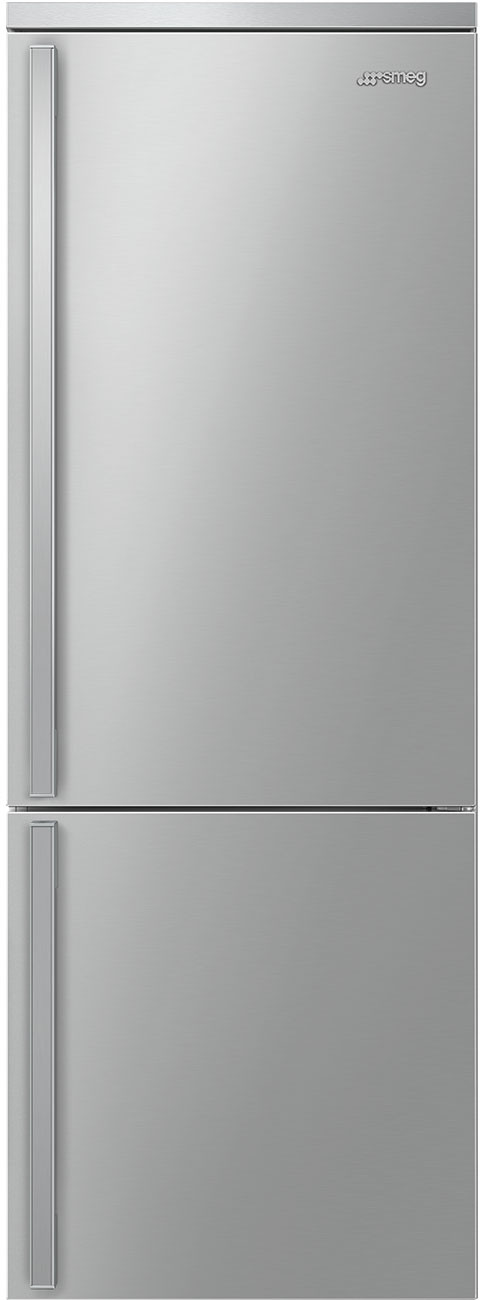28 Inch Portofino 28"" Counter Depth Bottom Freezer Refrigerator - Smeg FA490URX