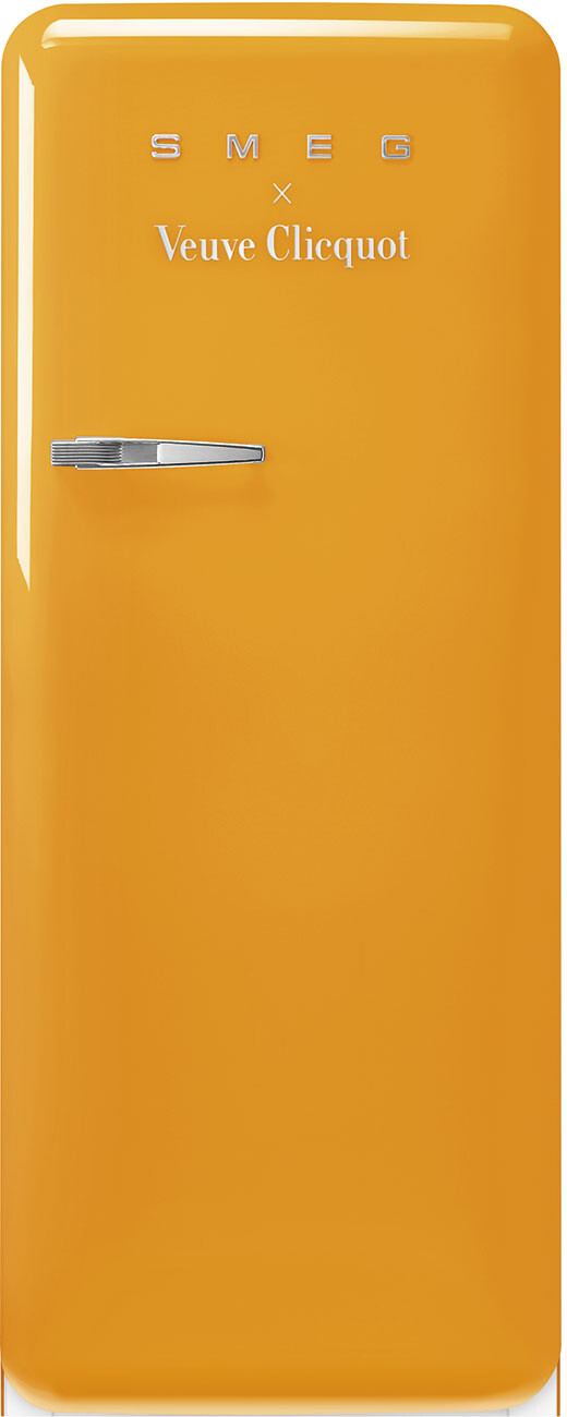 Smeg 24 Inch 50's Retro Design 24" Counter Depth Top Freezer Refrigerator FAB28URDYVC3 | Fridge.com