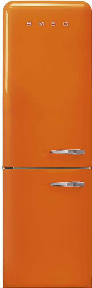 24 Inch 50's Retro Design 24"" Bottom Freezer Refrigerator - Smeg FAB32ULOR3