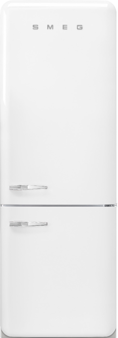 28 Inch 50's Retro Design 28"" Bottom Freezer Refrigerator - Smeg FAB38URWH