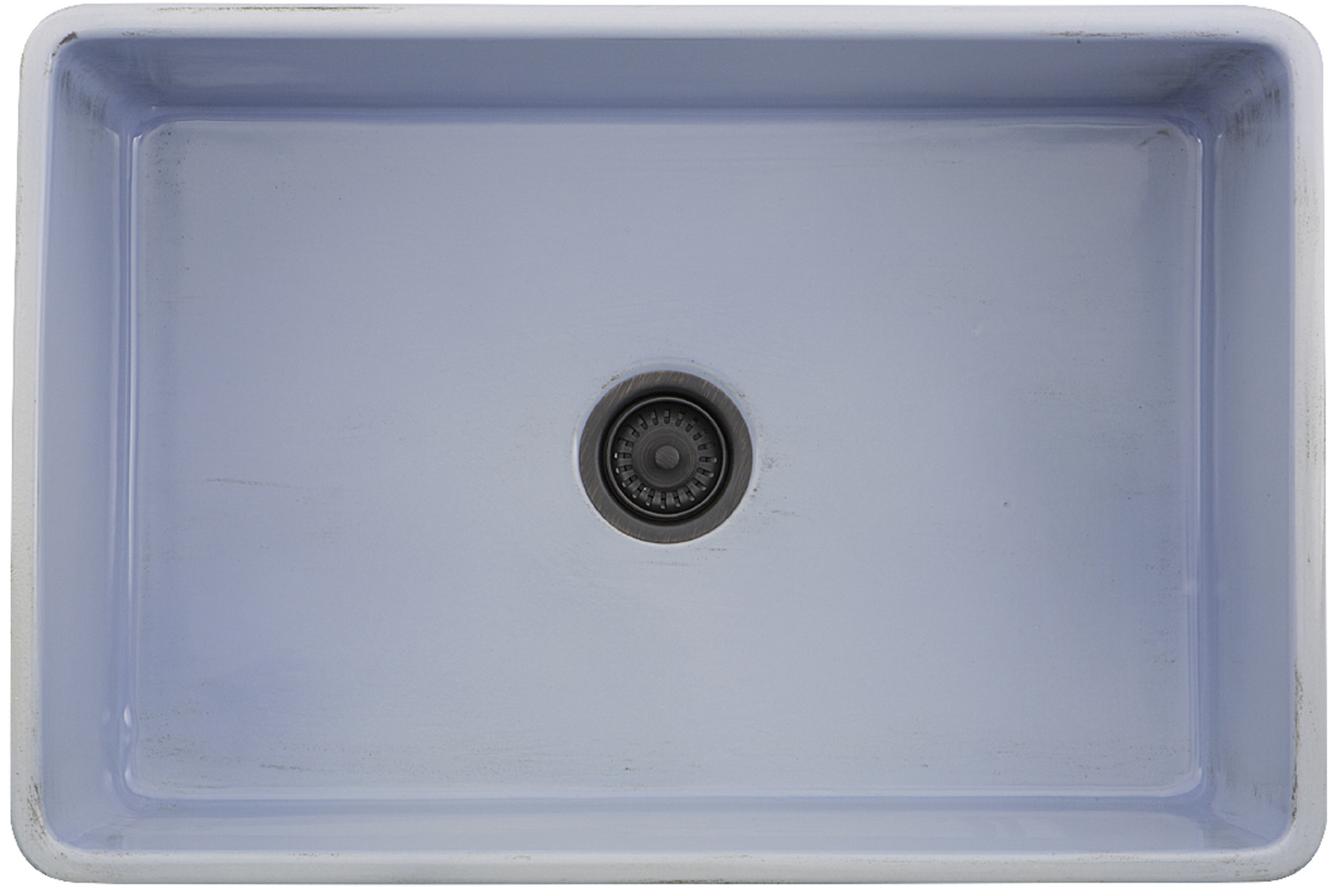 Nantucket Sinks Vineyard Undermount Fireclay Rectangle Sink FCFS3020SSHABBYSUGAR