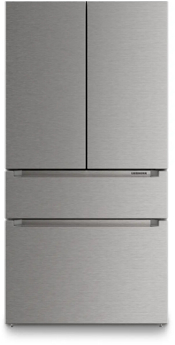 Liebherr FDBI36S Prime Series 36 inch Smart Counter Depth 4-Door French Door Refrigerator with 20.7 cu. ft. Total Capacity, BioFresh, InfinitySpring and IceMaker in Stainless Steel