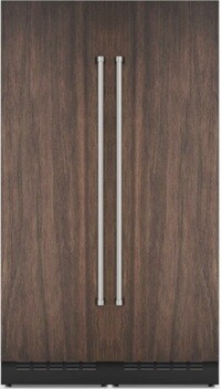 Viking veil SidebySide Column Set with 24 Refrigerator and 24 Freezer Panel Ready VIREFR7001