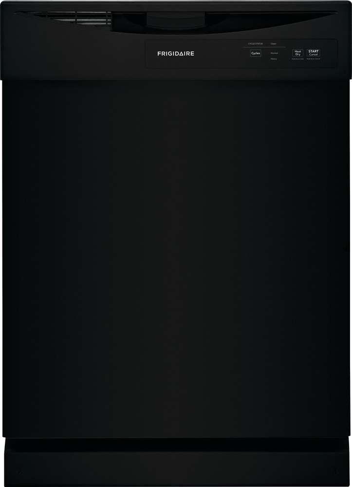 Frigidaire FDPC4221AB 24 inch Full Console Built-In Dishwasher with 12 Place Settings (Black)