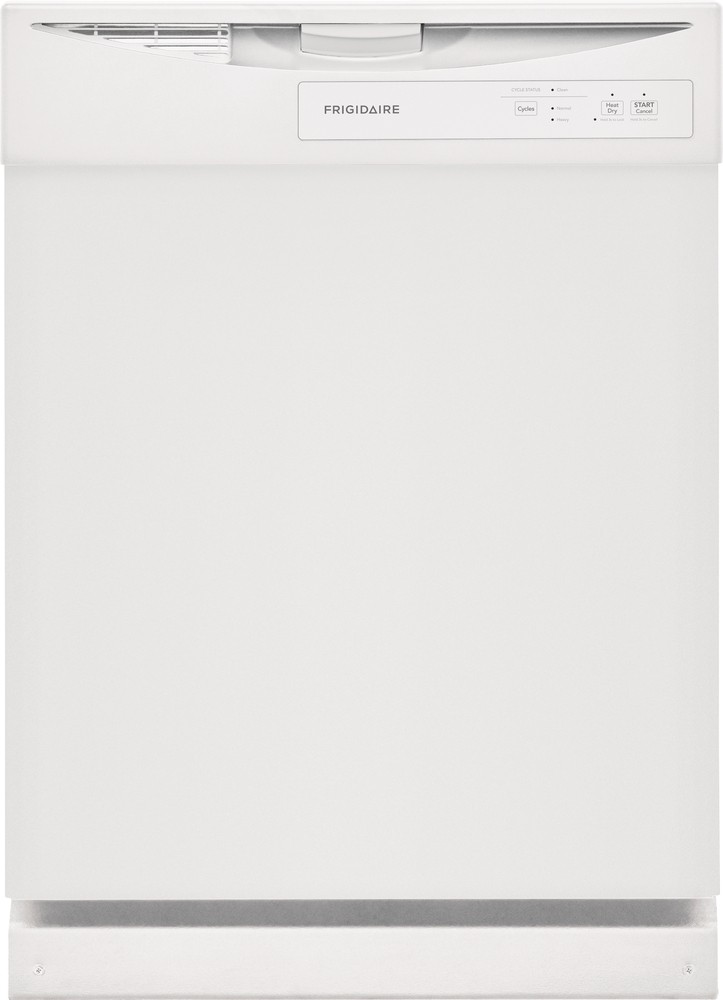 Frigidaire FDPC4221AW 24 inch Full Console Built-In Dishwasher with 12 Place Settings (White)