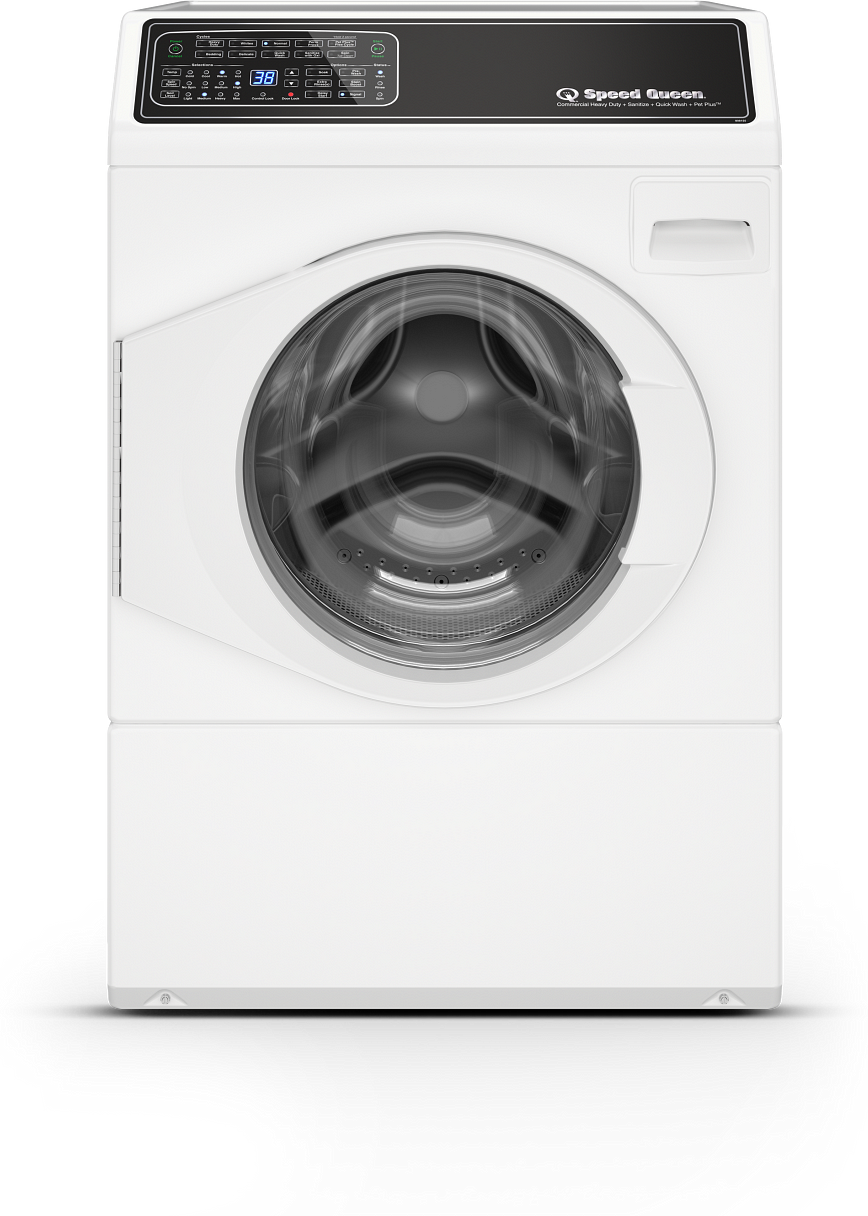 Speed Queen 27 Inch Front Load with 3.5 Cu.Ft. Capacity in White