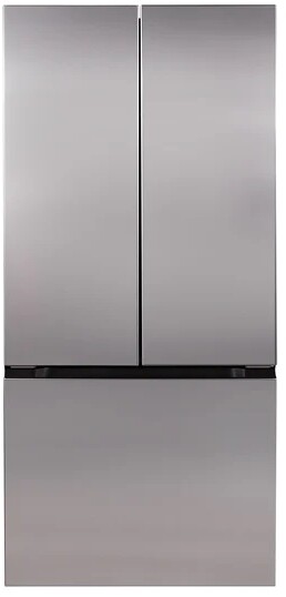 Avanti FFFDS175L3S 30 inch French Door Refrigerator with 17.5 cu. ft. Capacity, Frost Free, 3 Adjustable Glass Shelves, 2 Clear-View Crisper, Energy Star, in Stainless Steel