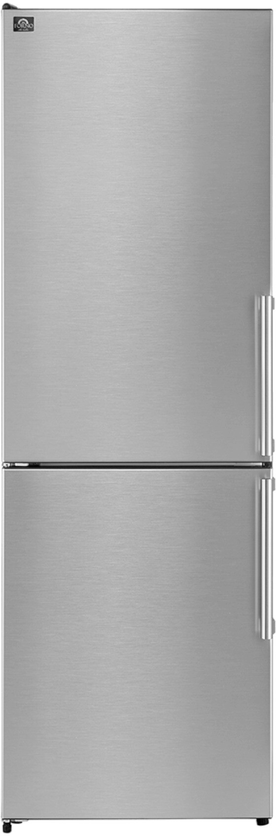 Forno 24 Inch Guardia 24" Counter Depth Bottom Freezer Refrigerator FFFFD177824LS | Fridge.com