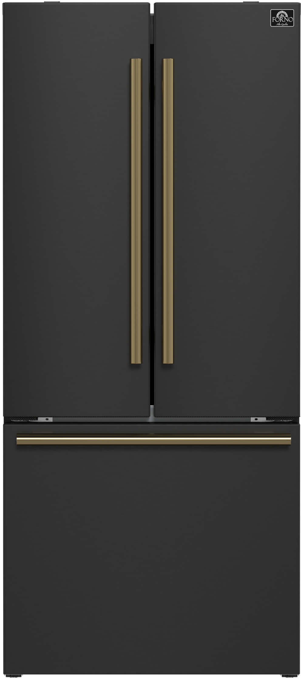 Espresso Gallipoli 30-inch French Door Refrigerator, 17.5 cu. ft. Capacity with Ice Maker