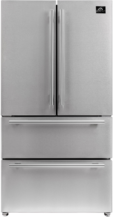 Forno 36 Inch 36" Counter Depth French Door Refrigerator FFRBI182036SB — FIN-0018938 | Fridge.com