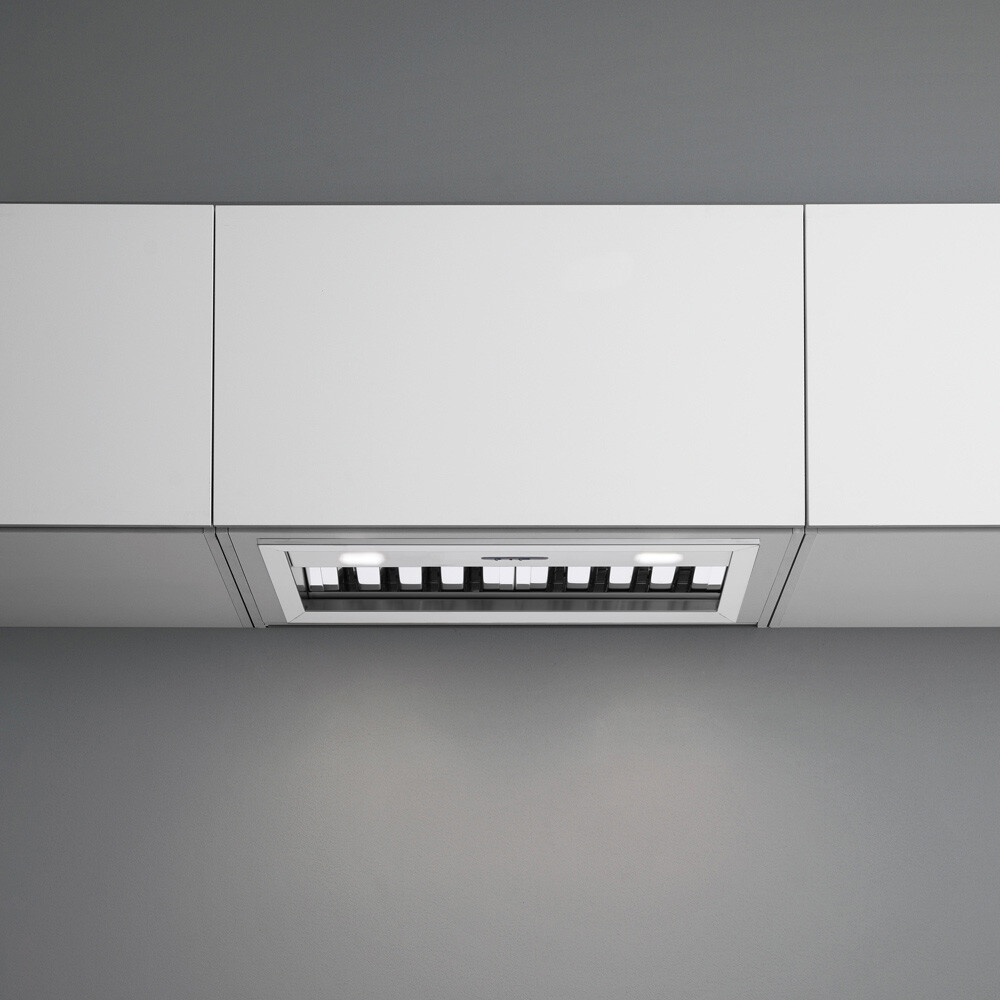 Falmec FIMAS34B9SS3 34 inch Massimo Pro Range Hood Insert with 1000 CFM, LED Lighting and Baffle Filters in Stainless Steel
