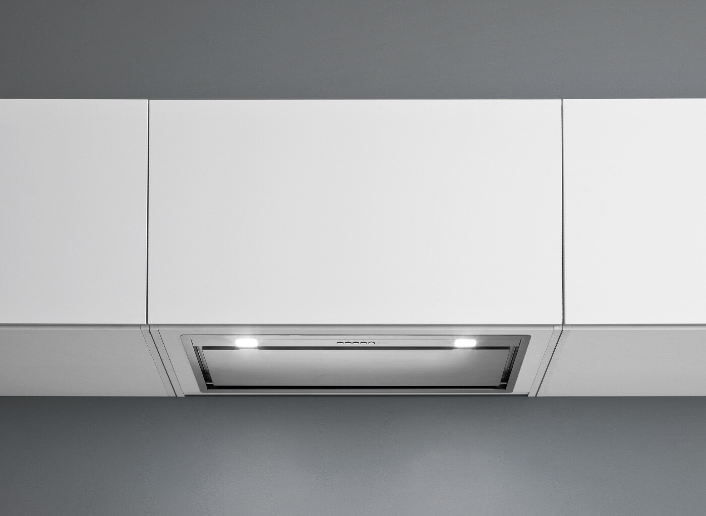 Falmec FISAB22B3SS1 22 inch Sabina Range Hood Insert with 280 CFM, LED Lighting and Metallic Grease Filter in Stainless Steel