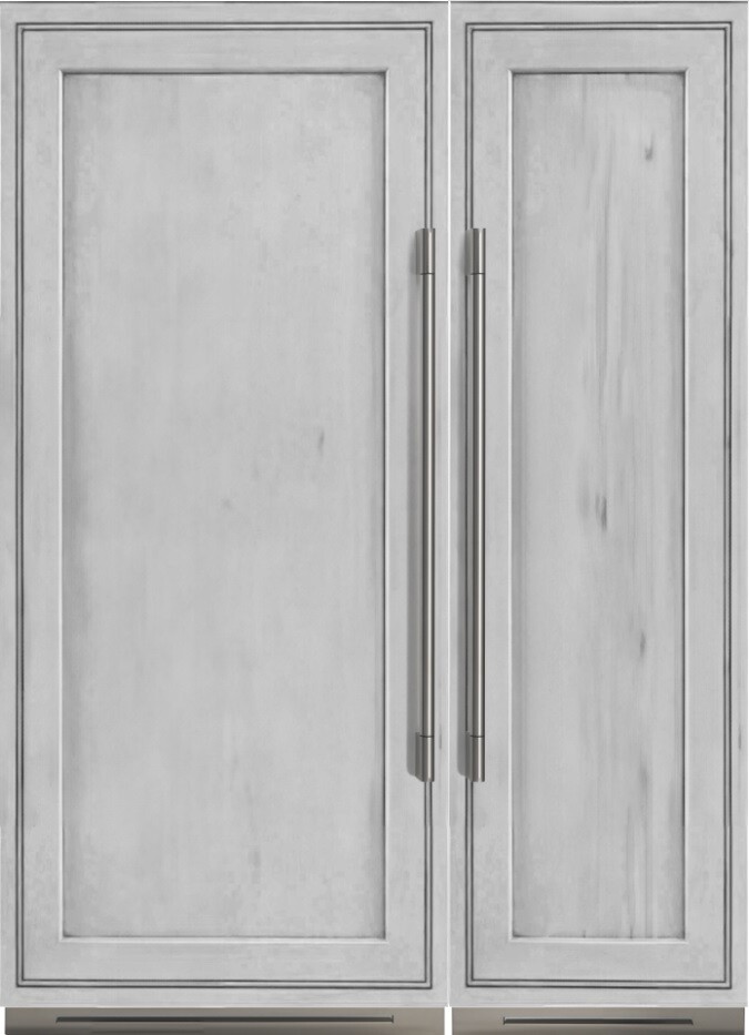 Fulgor Milano 700 Side-by-Side Column Set with 36" Refrigerator and 24" Freezer Panel Ready FMREFR12