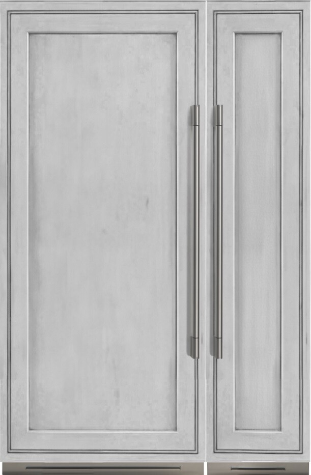 Fulgor Milano 700 Side-by-Side Column Set with 36" Refrigerator and 18" Freezer Panel Ready FMREFR13